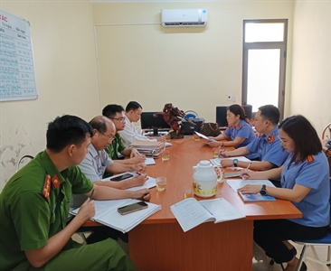 Viện KSND huyện Đông Anh trực tiếp kiểm sát công tác Thi hành án hình sự tại...